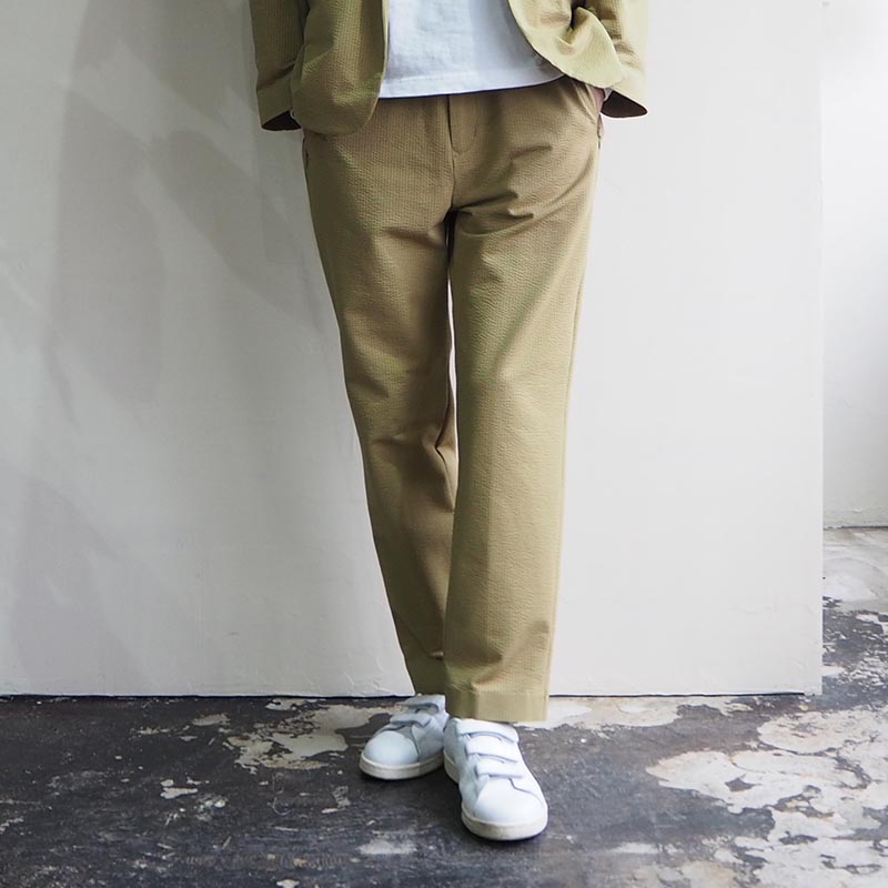 DESCENTE PAUSE シアサッカー生地 セットアップ サイズO(XL)｜ファッション