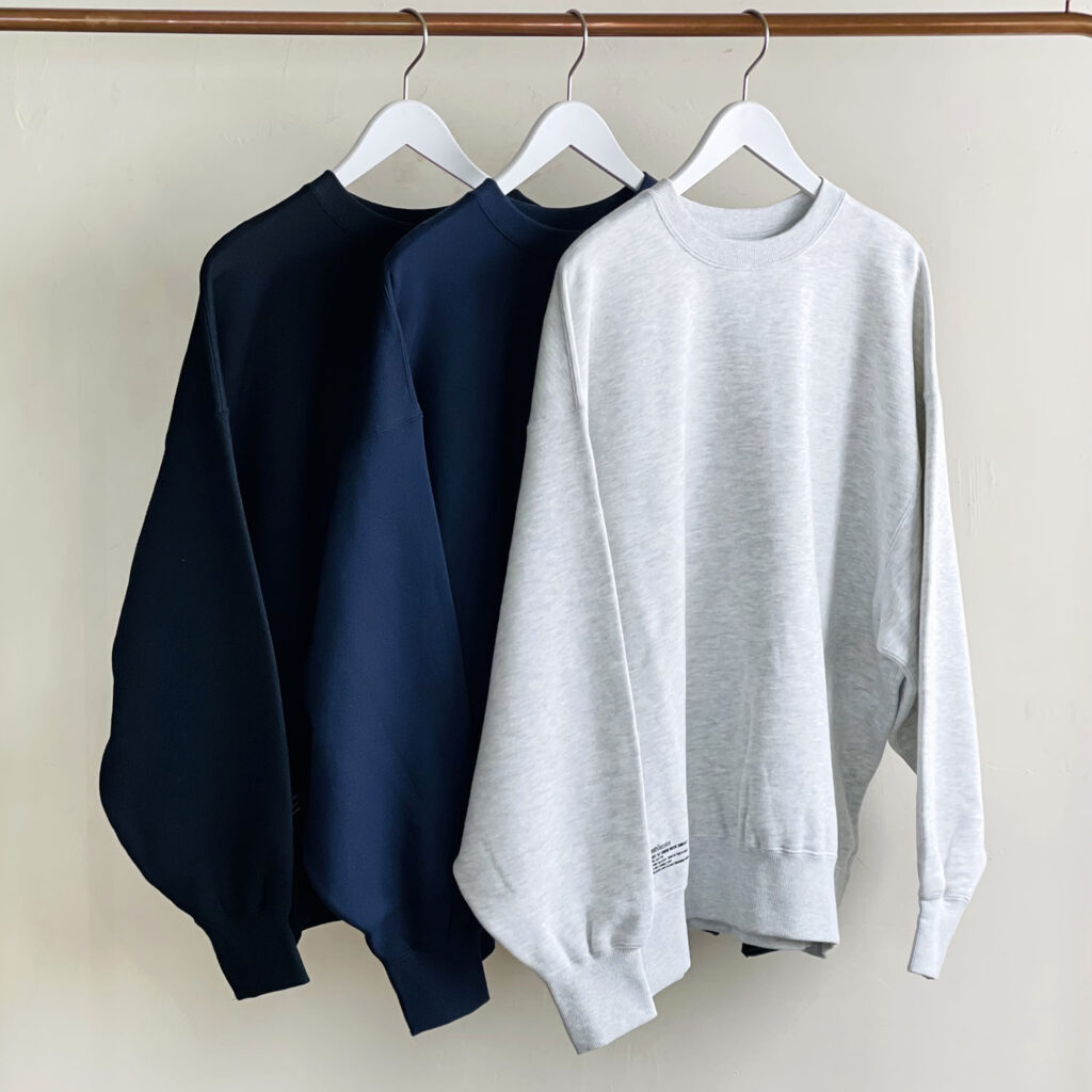 本日発売です。-FreshService LIGHT OZ CREW NECK SWEAT- – Sites&Lab 