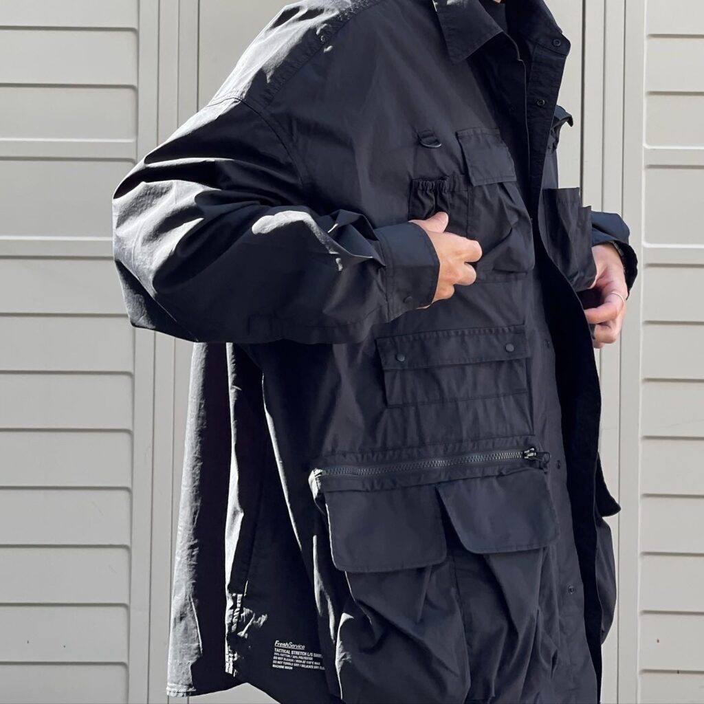 秋はじめの一枚。FreshService Tactical Pocket L/S Shirt – Sites&Lab 