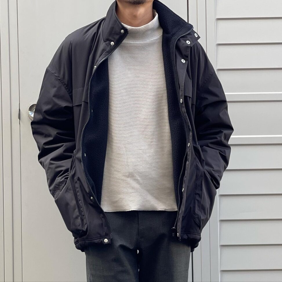 今欲しいアウター。「FreshServiceのPOLARTEC FLEECE LINED JACKET  